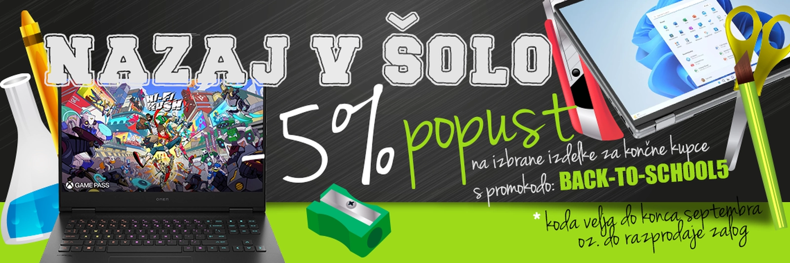 Nazaj v šolo promocija