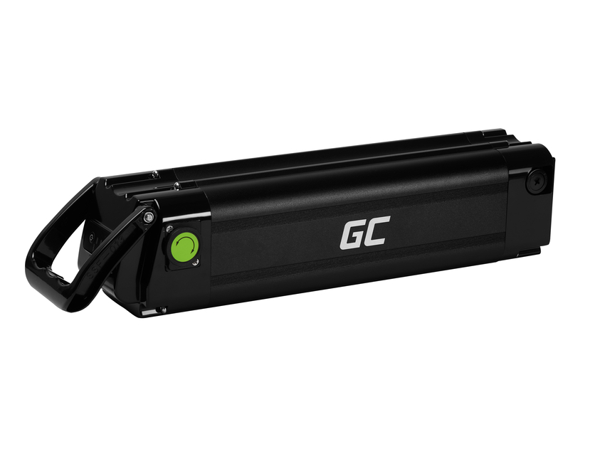 GC Silverfish baterija za Ebike Elektrofahrrad mit 36V 10.4Ah 374Wh XLR 3 Pin polnilec za Zündapp, u.a. (EBIKEGCFSF36V10A)