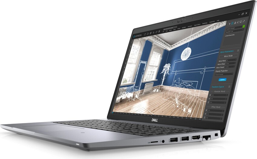 Prenosnik Dell Precision 3560 / i5 / RAM 16 GB / SSD Disk / 15,6″ HD