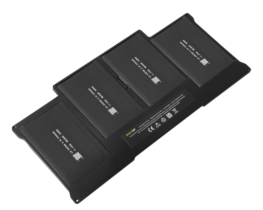 baterija Green Cell A1377 A1405 A1496 to Apple MacBook Air 13 A1369 A1466 2010, 2011, 2012, 2013, 2014, 2015, 2017 (AP14V2)