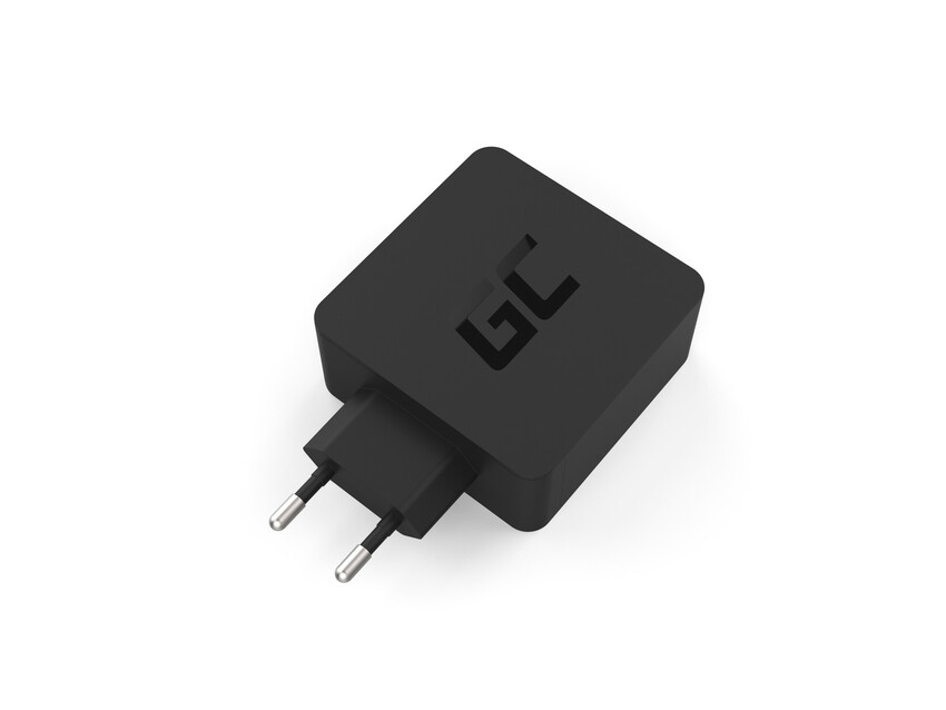 Green Cell polnilec USB-C 60W PD with kabel USB-C za Apple MacBook Pro 13, Asus ZenBook, HP Spectre, Lenovo ThinkPad an others (CHAR09)