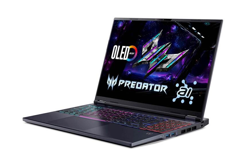 Prenosnik ACER PHN16-73-959A Ultra 9 275HX/32GB/SSD 1TB/16'' WQXGA 240Hz/RTX 5070 Ti 12GB/W11/AI