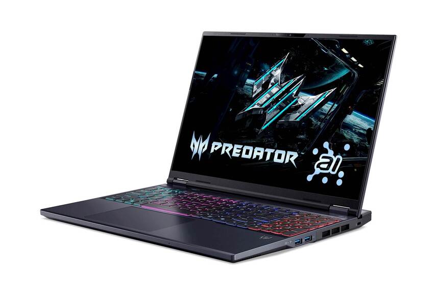 Prenosnik ACER PHN16-73-959A Ultra 9 275HX/32GB/SSD 1TB/16'' WQXGA 240Hz/RTX 5070 Ti 12GB/W11/AI