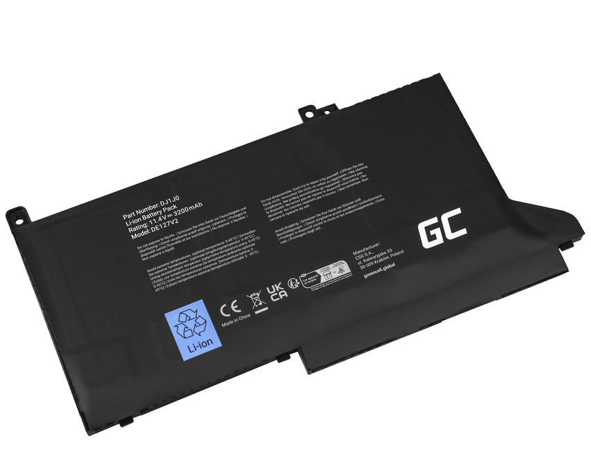 Green Cell baterija DJ1J0 za Dell Latitude 7280 7290 7380 7390 7480 7490 (DE127V2)