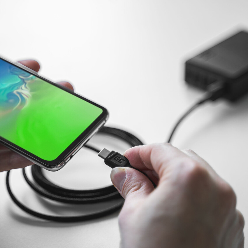 Green Cell kabel GC PowerStream USB-A - USB-C 200cm quick charge Ultra Charge, QC 3.0 (KABGC19)