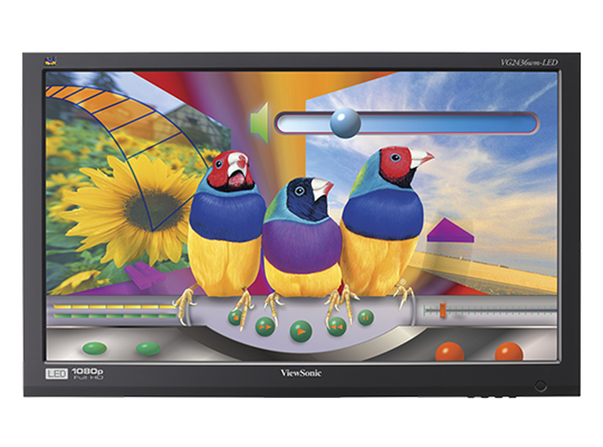 Monitor ViewSonic VG2436WM 61 cm (24″) FHD LED 60 Hz Demo | brez stojala