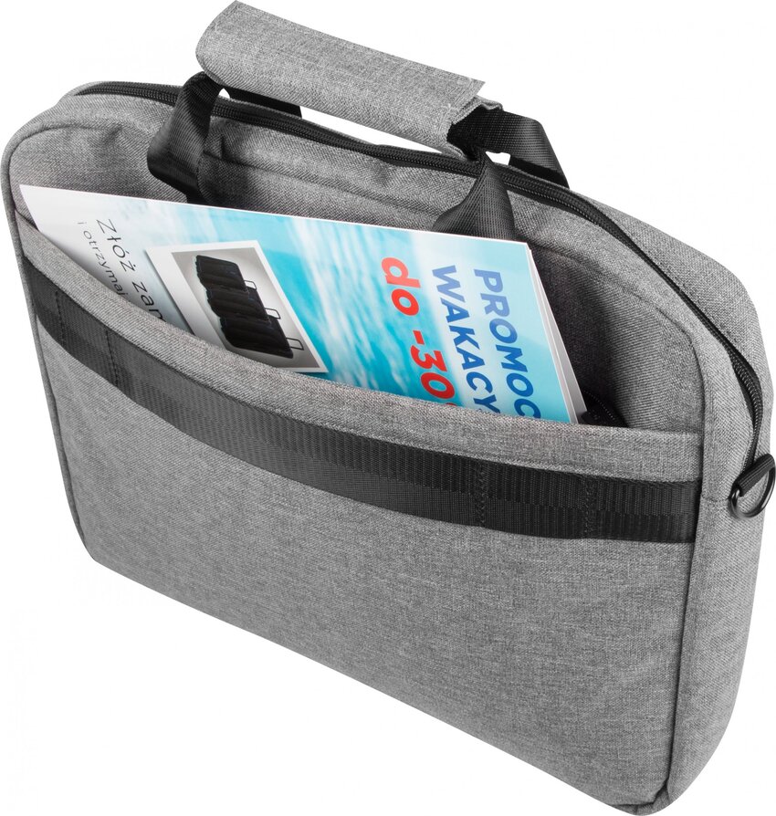 Torba za prenosnik 39,6 cm (15,6″) NATEC Mustela NTO-0766 siva