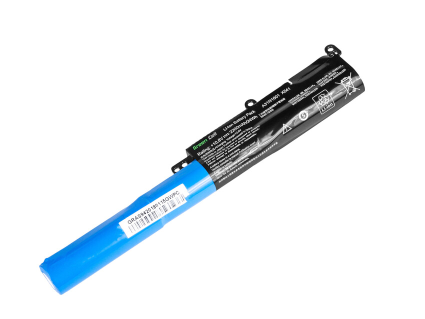 Green Cell baterija A31N1601 za Asus R541N R541NA R541S R541U R541UA R541UJ Vivobook Max F541N F541U X541N X541NA X541S X541U (AS94)