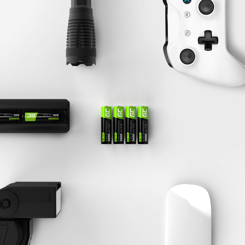 Green Cell Rechargeable baterijas 2x AA HR6 2600mAh (GR05)