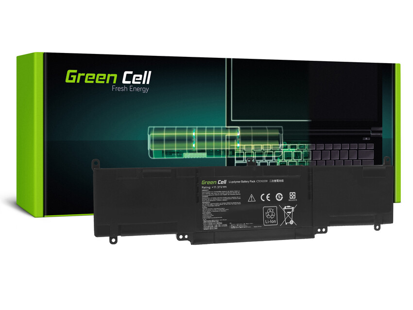 Green Cell baterija C31N1339 za Asus ZenBook UX303 UX303U UX303UA UX303UB UX303L Transzamer Book TP300L TP300LA TP300LD TP300LJ (AS132)
